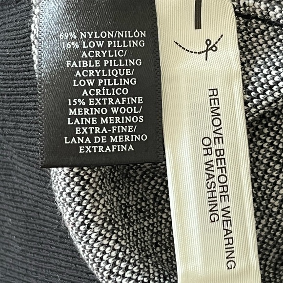 NWT Ann Taylor Geometric Academia Preppy Cardigan Sweater 3/4 Sleeve Size M - Picture 9 of 13